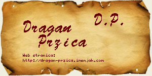 Dragan Pržica vizit kartica